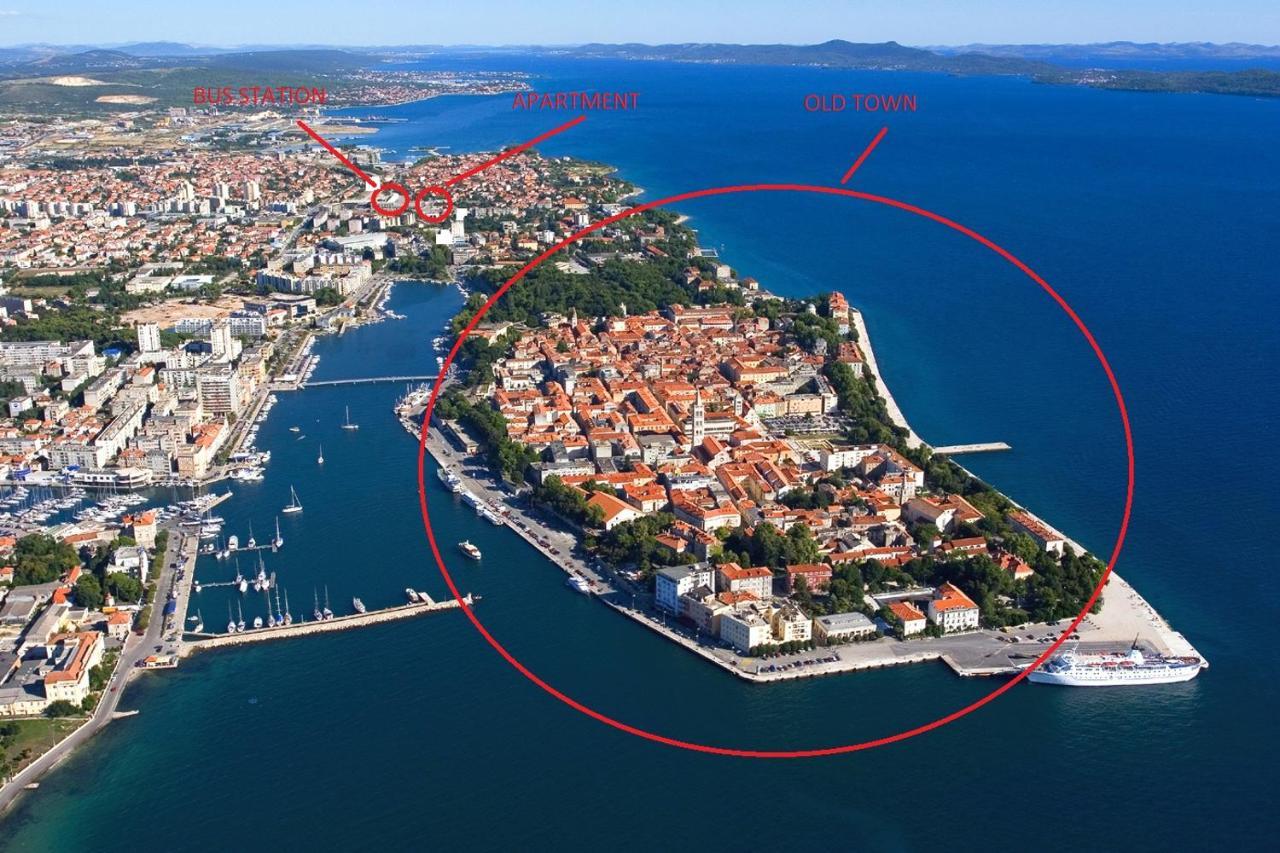 Near Center,beach,bus +free Parking Appartement Zadar